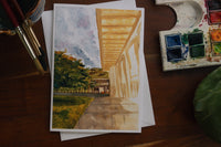 Look Up — Watercolor Cards About Light, Memory, and Place