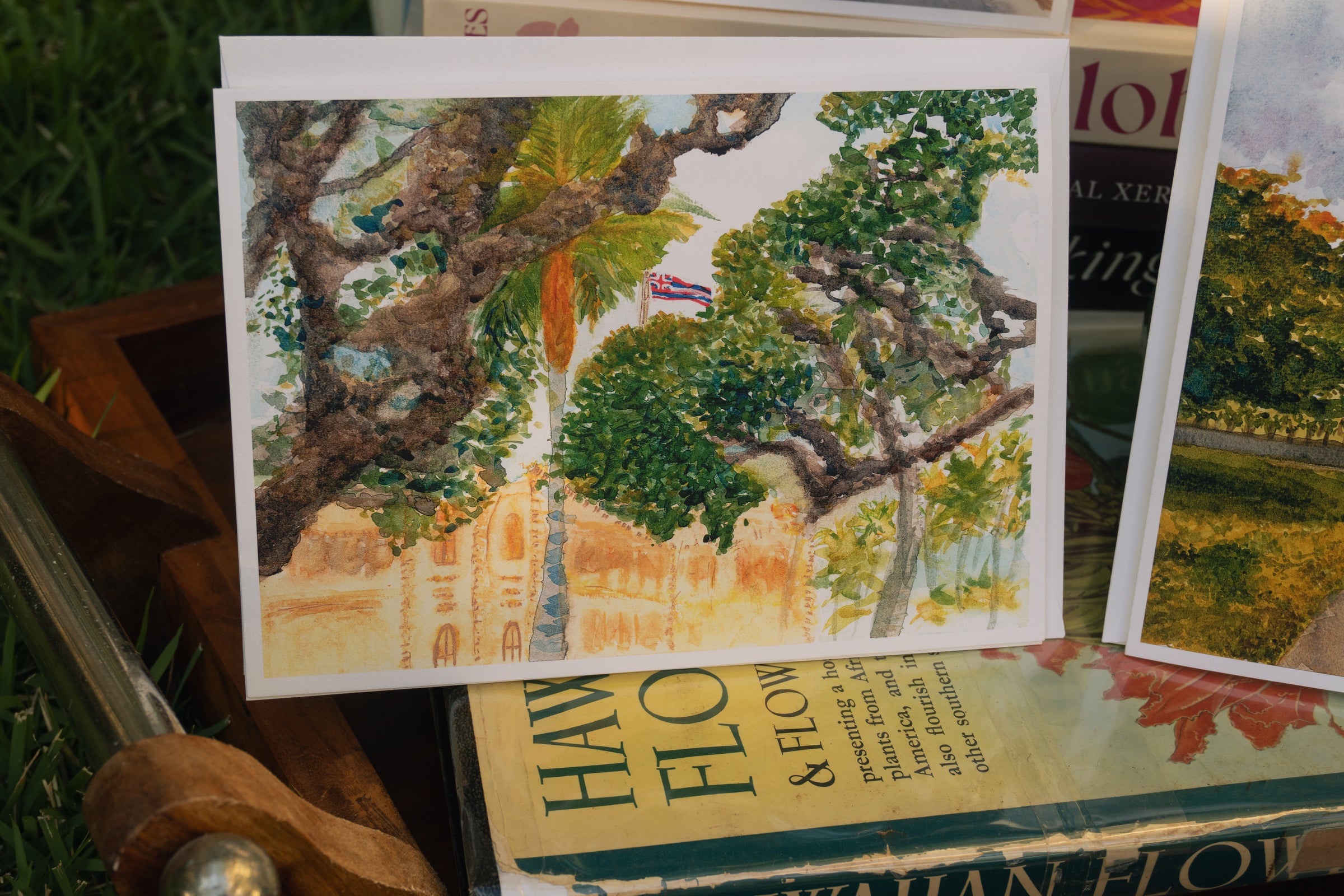 Look Up — Watercolor Cards About Light, Memory, and Place