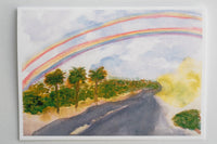 Look Up — Watercolor Cards About Light, Memory, and Place