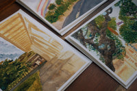 Look Up — Watercolor Cards About Light, Memory, and Place