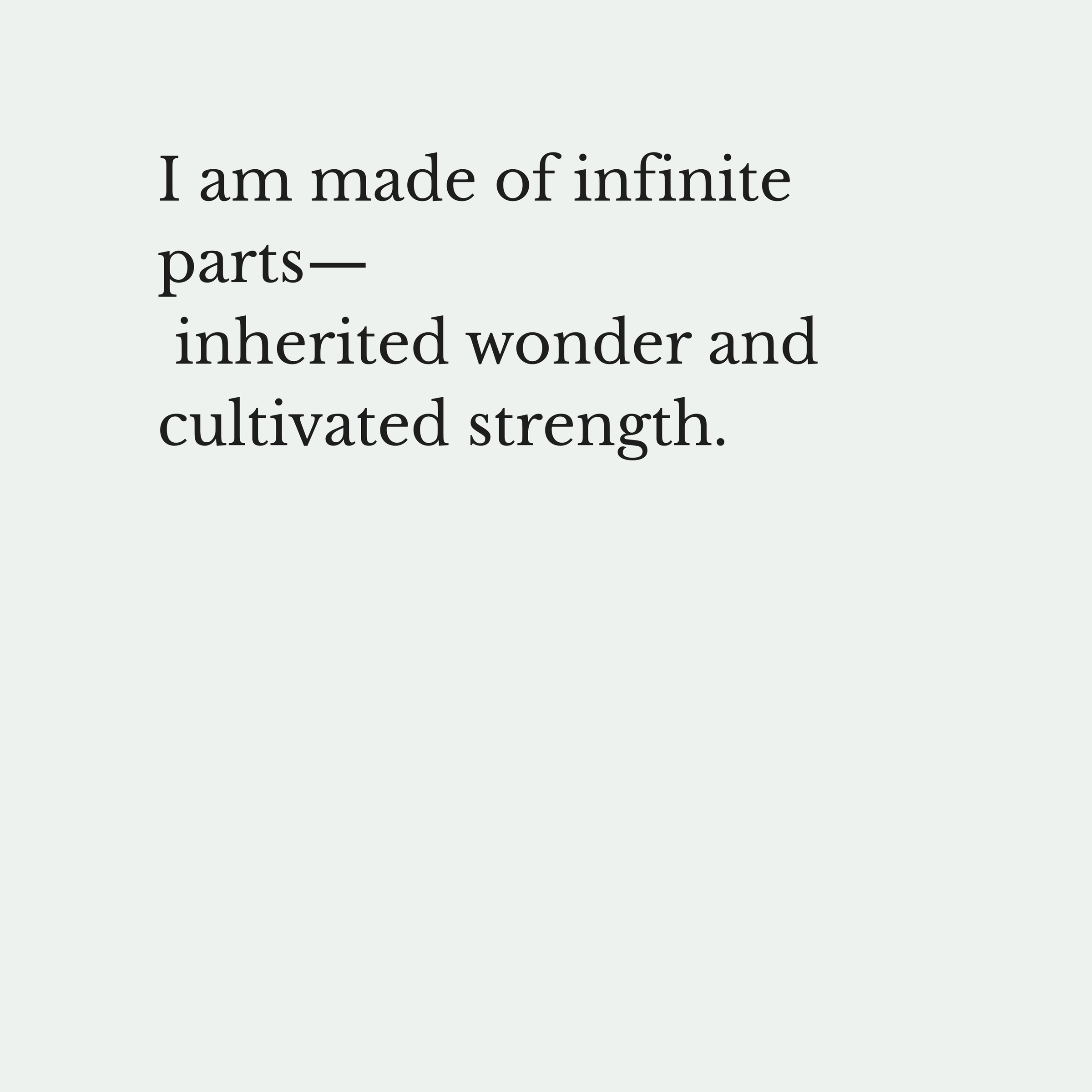 Inherited Wonder — A Poem by Jax Preciado (Digital Download)