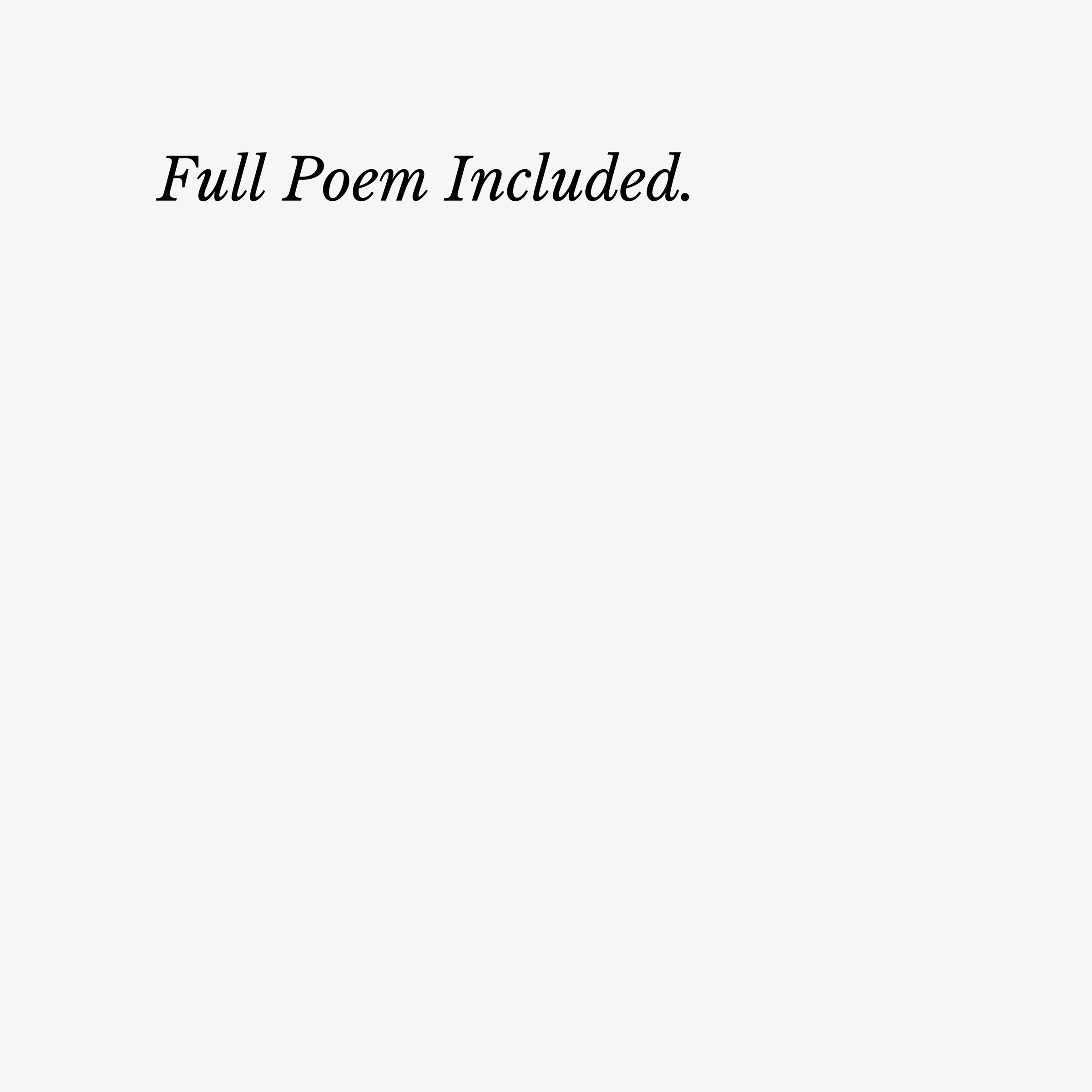 The Cages We Rise From — A Poem by Jax Preciado (Digital Download)
