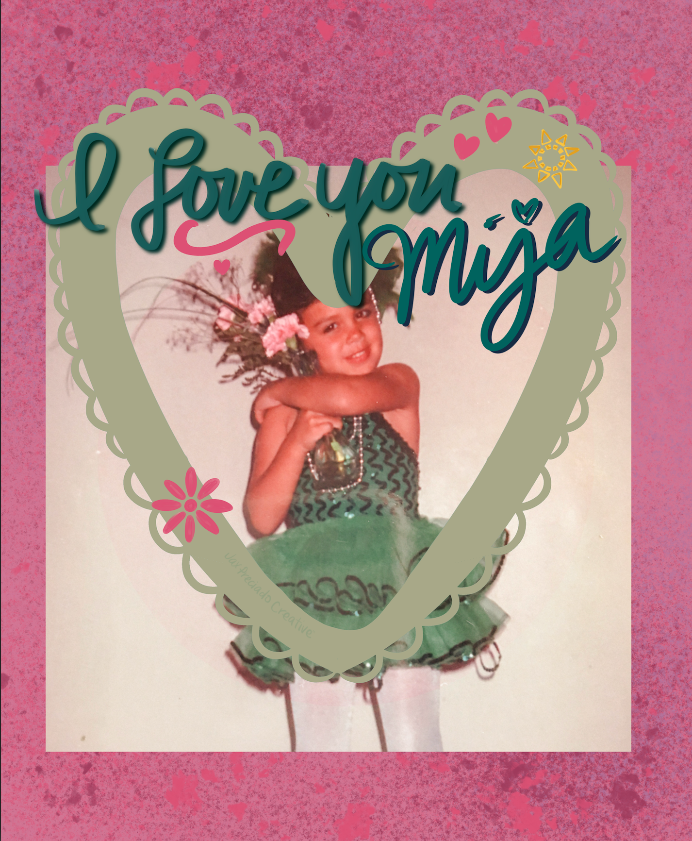 Mija Heart – Digital Sticker / Photo Overlay